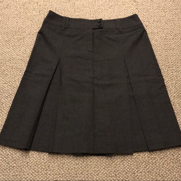 Armani Collezioni Dresses & Skirts - Giorgio Armani Le Collezioni Grey Wool Pleated Skirt